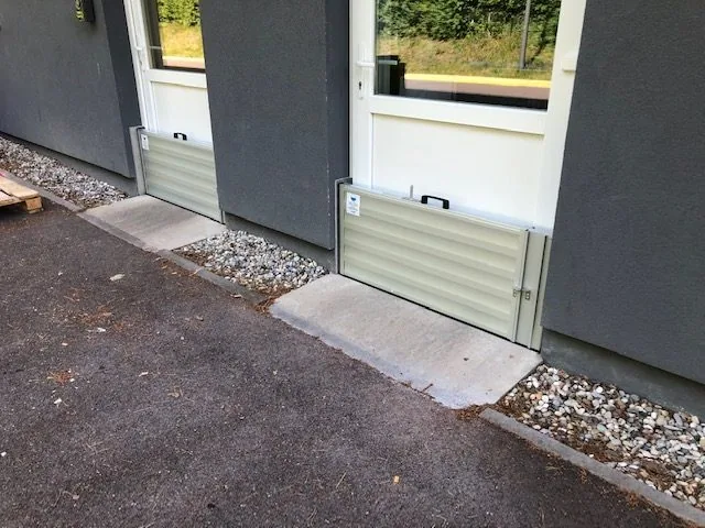 Système protection inondation modulaire bâtiment municipal Ille-et-Vilaine